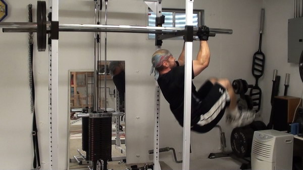 Six-Pack Abs Training...Hanging Knee Raises for Upper Abs