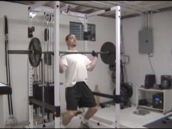 Barbell Hang Clean and Press