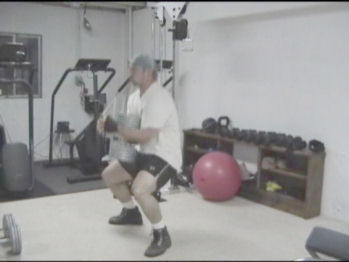 Dumbell Zercher Squats For Hitting the Legs and The Core HARD
